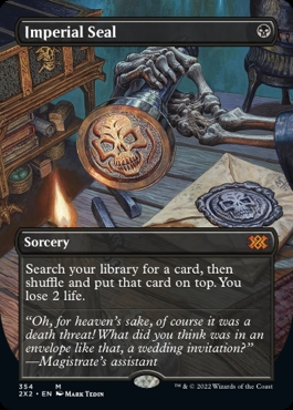 Imperial Seal Double Masters 2022 Alternate Art